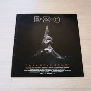 E・Z・O プロモーション冊子 パンフ EZO THEY HAVE COME! グッズ FLATBACKER