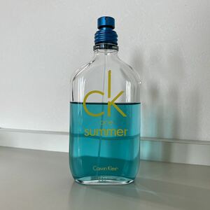 送料無料　カルバン クライン シーケーワン サマー オードトワレ 2008 100ml * Calvin Klein CK ONE SUMMER 香水 メンズ　カルバンクライン