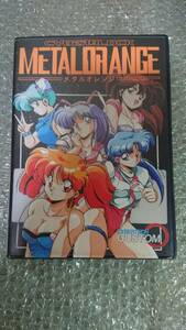 〔美品 希少品〕ＰＣ９８〔 CYBER BLOCK METAL ORANGE メタルオレンジ 〕5インチFD版