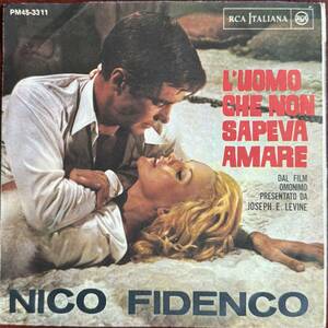 「L’UOMO CHE NON SAPEVA AMARE / NICO FIDENCO」