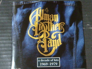 THE ALLMAN BROTHERS BAND/オールマン・ブラザーズ・バンド ベスト「A DECADE OF HITS(1969-1979) / コレクション」国内盤 CD