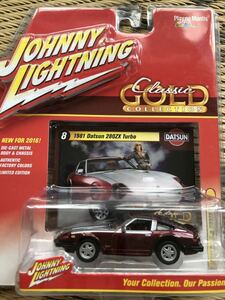 JOHNNY Lightning ジョニー ライトニング クラッシック　ゴールド　コレクション　1981 ダットサン　208ZX turbo 280ZX エラー品