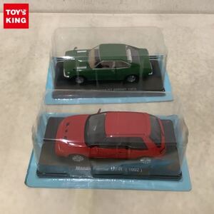 1円〜 アシェット 国産名車コレクション 1/24 マツダ ファミリア GT-R 1992 トヨタ カリーナ HT 2000GT 1973