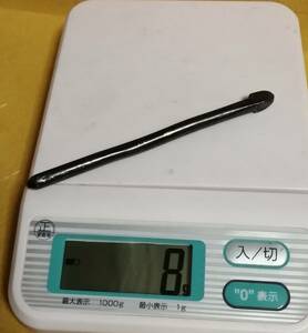 清代 銀挿 寿字銘 重さ8ｇ 茶道具