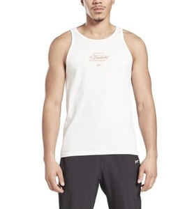 ２XO　ホワイト　Reebok ノースリーブTシャツ Les Mills　白色