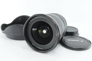 ★特上品★ キヤノン CANON EF 17-40ｍｍ Ｆ4 Ｌ USM ★前後キャップ フード付き ＃A49