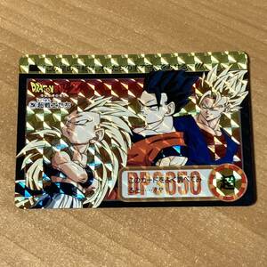  [美品] 1995年 カードダス ドラゴンボールZ 新章　SPカードNo.294 Wプリズム キラ プリズム CR R111