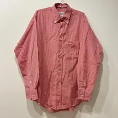 90s 00s OLD BEAMS ギンガムチェックシャツ ボタンダウン