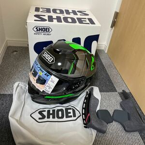 展示品 超美品 SHOEI ショウエイ GT-Air2 GT-AirⅡ フルフェイス ヘルメット アパーチャ APERTURE TC-4 2022年 XLサイズ 61cm (76)