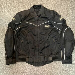 tour master バイクウェア ライダースジャケット ナイロン 古着 OLD vintage メッシュジャケット バイク用品 プロテクター ブラック 肘