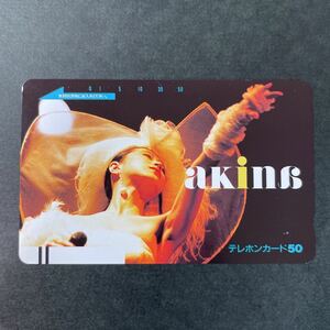 即決◆ J 未使用 新品 中森明菜 AKINA NAKAMORI テレカ テレフォンカード テレホンカード ミュージシャン 女性