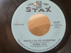 US 7inch★JOHNNY DAYE 「WHAT