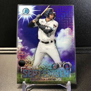 225枚限定 Jordan Lawlar 2023 Topps Bowman Mega Box #SOS-1 /250 Purple Diamondbacks