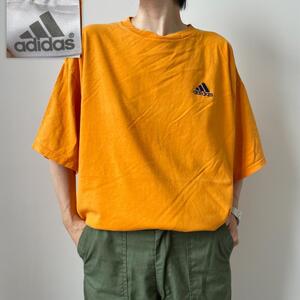 【GF231】 Tシャツ アディダス adidas 90s 90年代 刺繍ロゴ