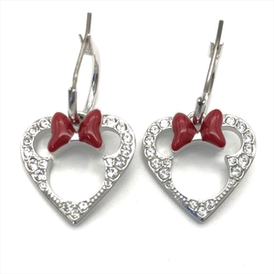 スワロフスキー SWAROVSKI Minnie Heart ピアス 1112908 Disney ディズニー レディース