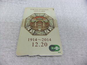 無記名 東京駅開業100周年記念 JR東日本ICカード Suica 記念スイカ デポジットのみ キズあり 送料63円 PP111