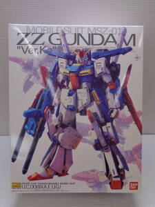 ★10【未組立】MG 1/100 ZZ GUNDAM ダブルゼータガンダム Ver.Ka U.C.0088(A.E.U.G.) プラモデル フィギュア ガンプラ バンダイ