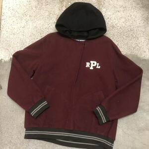 POLO SPORT ATHLETIC WOOL PARKA 90s Ralph Lauren ポロスポーツ ラルフローレン アスレチック ウール パーカー プルオーバー size L