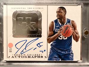 最高級NT/99 RC Rookie Auto 15 Panini 国宝 Julius Randle ジュリアス・ランドル NBA 直書 ルーキー サイン Knicks ニックス バスケ