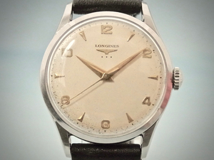 Longines 17-Jewel Manual Wind (ロンジン　17石手巻時計) Cal.12.68ZS 1953年製 