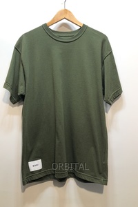 経堂) ダブルタップス WTAPS DESIGN 06 Tシャツ 23SS 231ATDT-CSM34 グリーン サイズX01 メンズ