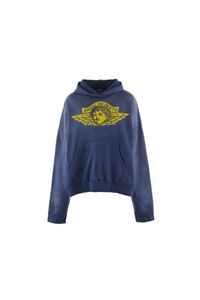 SAINT MICHAEL HOODIE / ANGEL / NAVY M パーカー スウェット