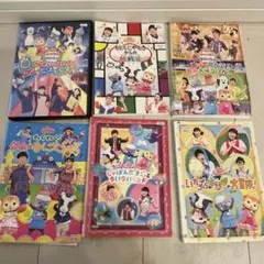 NHKおかあさんといっしょ ゴー!ゴー!ゴー!、挑戦状、大ぼうけん等のDVD6本