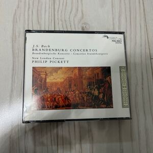 2CD●バッハ：ブランデンブルク協奏曲（全曲）／ フィリップ・ピケット POCL-1501/2 brandenburg concertos 1994年●A4948-11+