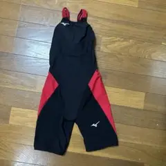 Mizuno 水着 140cm FINA認証 黒・赤