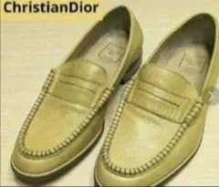 クリスチャンディオール Christian Dior ペニーローファー　25.5