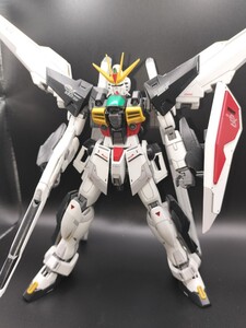 MG　ガンダムダブルエックス改修塗装済完成品ガンプラ