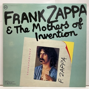 ★即決 ROCK Frank Zappa / & The Mothers Of Invention 2352057 pr0128 英オリジナル、パテント内袋、マト1/1、フランク・ザッパ