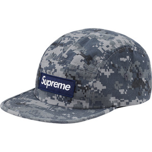 新品本物★【Navy Digi Camo】★NYCO Twill Camp Cap Box ツイル キャンプ キャップ 正規店購入 レアモデル 限定 入手困難 Supreme 2017A/W