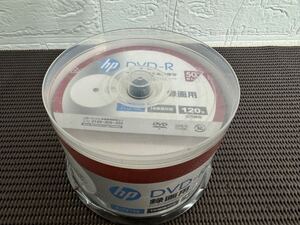 ヒューレットパッカード DR120CHPW25PA 16倍速対応DVD-R 120分 50枚パック　 録画用DVD-R 未開封　A-1353