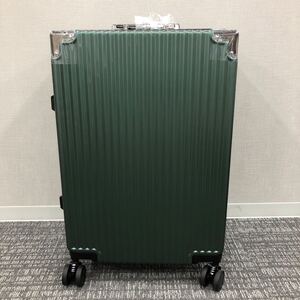 キャリーケース スーツケース 機内持ち込み 40L キャリーバッグ ダークグリーン