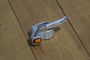 PAUL quick release seatpost collar (silver/orange)