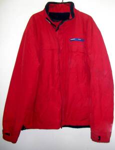 TOMMY JEANS（トミー ジーンズ）　防寒着　ジャンパー　赤　中古　サイズXXL/XXG/XXG