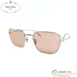 プラダ （PRADA） アイウェアコレクション Made in Japan サングラス SPR54W ピンク（新品同様）中古