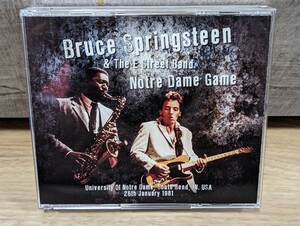 ブルース・スプリングスティーン＆E ストリート・バンド　NOTRE DAME GAME 1981年ライヴ　3CD