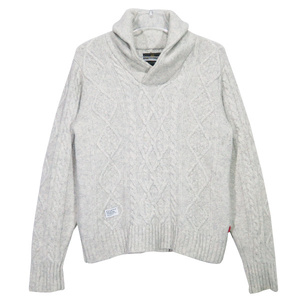 WTAPS ダブルタップス 09AW NORDIC/SWEATER, CABLE,WOOL ノルディック セーター ケーブル トップス ロングスリーブ ニット Octk