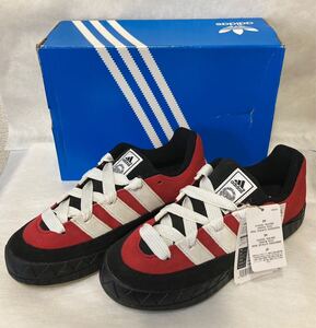 新品 未使用タグ付 adidas ADIMATIC POWER RED 27.5cm 箱付き