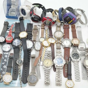 1円 SEIKO セイコー ORIENT TOMMY HILFIGER agnes b など 腕時計 30本 以上 大量まとめ メンズ レディース 混合 ブランド腕時計 