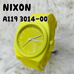 未使用 NIXON ニクソン タイムテラー P 腕時計 NIXON TIME TELLER P イエロー A119-3014