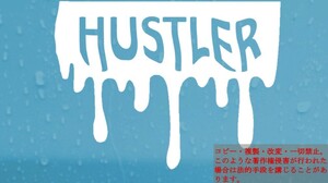 ハスラー給油口ドロドロ　カッティングステッカー　ステッカー　hustler　　　