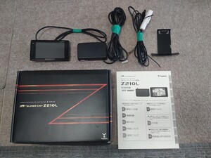 取締データ更新済・美品■ユピテル レーダー探知機 Z210L Zシリーズ■動作OK GPS レーザー対応 スーパーキャット GPSレーダー探知機