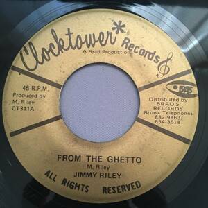 Jimmy Riley / From The Ghetto　[Clocktower Records - CT311]