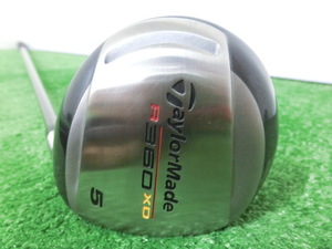 ♪TaylorMade テーラーメイド R360 XD 5W フェアウェイウッド 18°/純正 シャフト XD-50 FLEX-R G8592♪