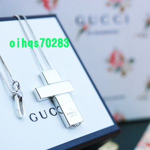 ♪即決♪新品　未使用 GUCCI　グッチ　 セパレートクロスネックレス