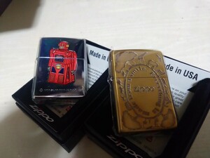 ZIPPO ジッポ 動物 Safari サファリ ROBOT ロボット 1997年製 2個セット 未使用