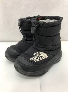 THE NORTH FACE キッズ スノーブーツ ヌプシブーティー 17cm ブラック NUPTSE BOOTIE VI NFJ51981 ザ ノースフェイス E12